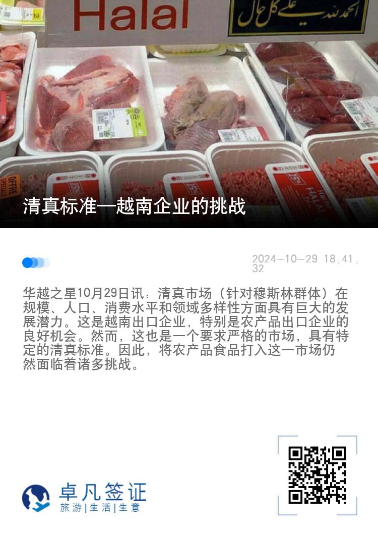 清真标准—越南企业的挑战