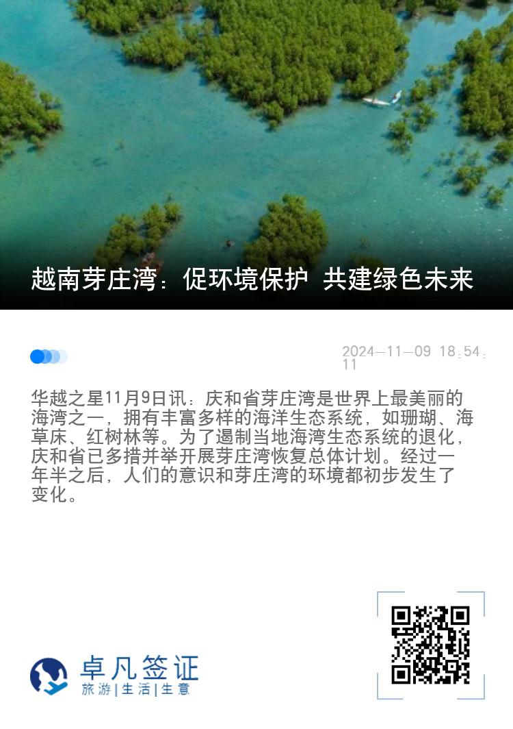 越南芽庄湾：促环境保护 共建绿色未来